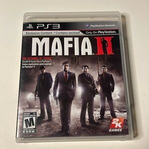 Mafia 2 II‎ for Sony Playstation 3 PS3. Complete in Box. CIB. Tested and Works